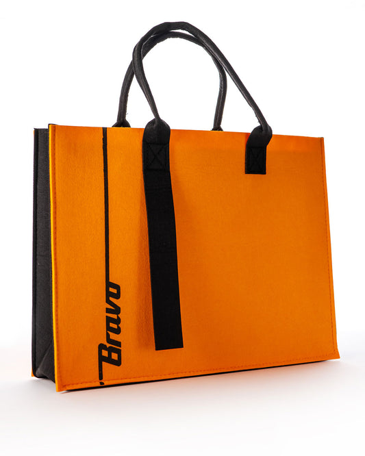Bravo Felt Bag - Orange