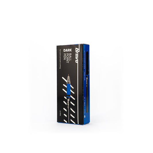 Bravo Dark Ballpoint Pen - (0.7 mm) - Pack of 10