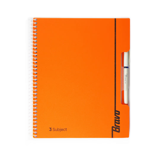 Bravo Notebook 3 Subjects