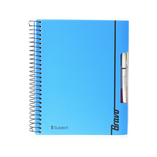 Bravo Notebook 5 Subjects