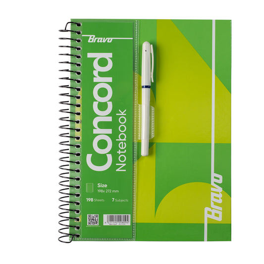 Concord Notebook With Pen Large
