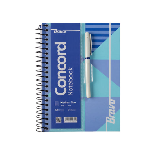 Concord Notebook With Pen Medium