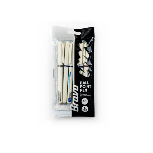 Ballpoint Pen Bravo 200 - Pack of 6