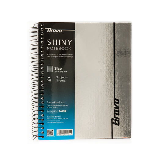 Shiny Notebook 4 Subjects