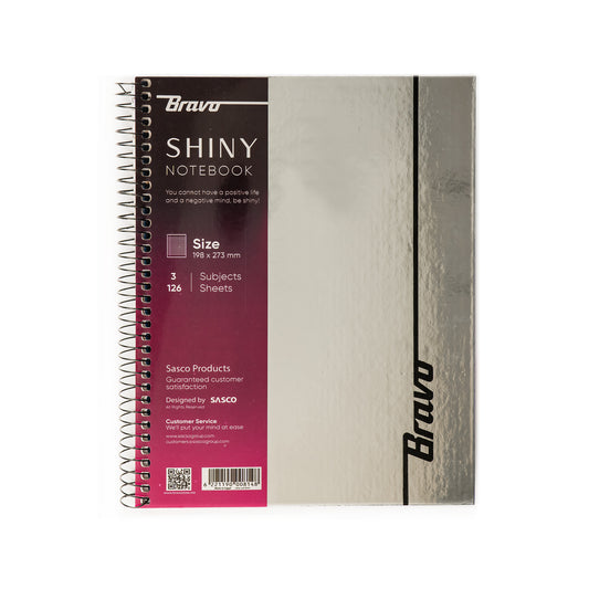 Shiny Notebook 3 Subjects