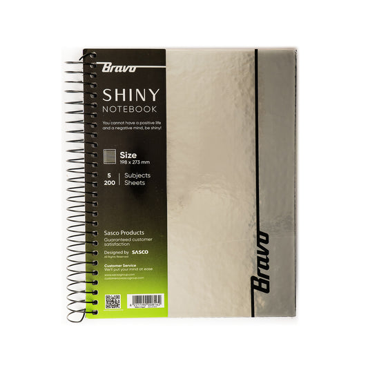 Shiny Notebook 5 Subjects