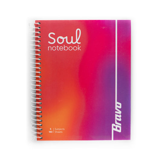 Soul Notebook 5 Subjects