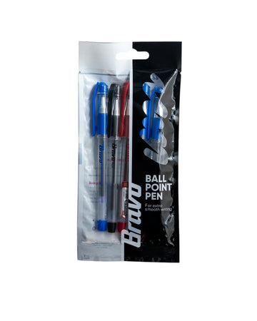 Ballpoint Pen Bravo Plus- Pack of 5