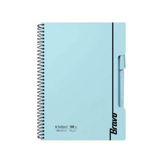 Bravo Notebook 4 Subjects