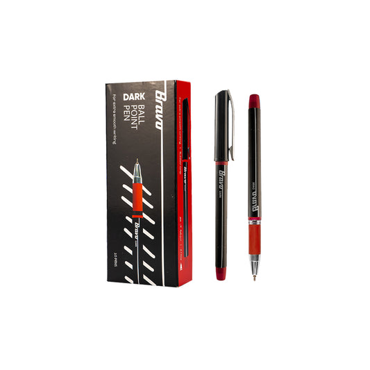 Bravo Dark Ballpoint Pen - (0.7 mm) - Pack of 10