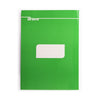 Italian Large Stapled Notebook 40 Sheets lined Plain Colors - Pack of 10 Pcs