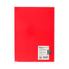 Italian Large Stapled Notebook 80 Sheets lined Plain Colors - Pack of 6 Pcs