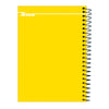 Bravo Hard Cover Notebook - 100 Sheets - 3 Subjects - Plain Colors