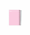 Bravo Hard Cover Mini Notebook - 145 Sheets - 4 Subjects - Pastel Colors